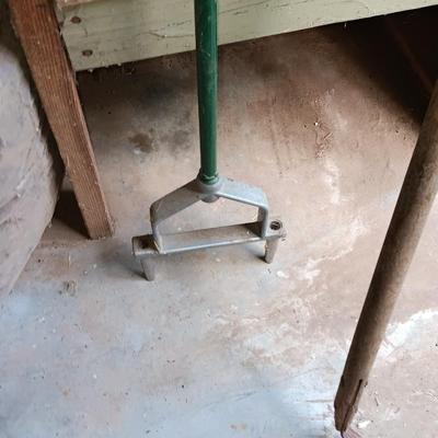 Yard and garden hand tools Rake - hoes- aerator - and more
