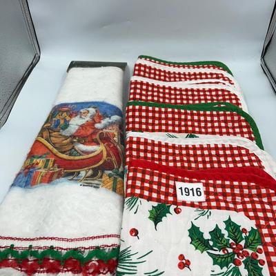 Christmas tabletop decor