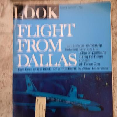 Look magazines The death of a president - Flight from Dallas - JFK Memorial - My brother Lyndon