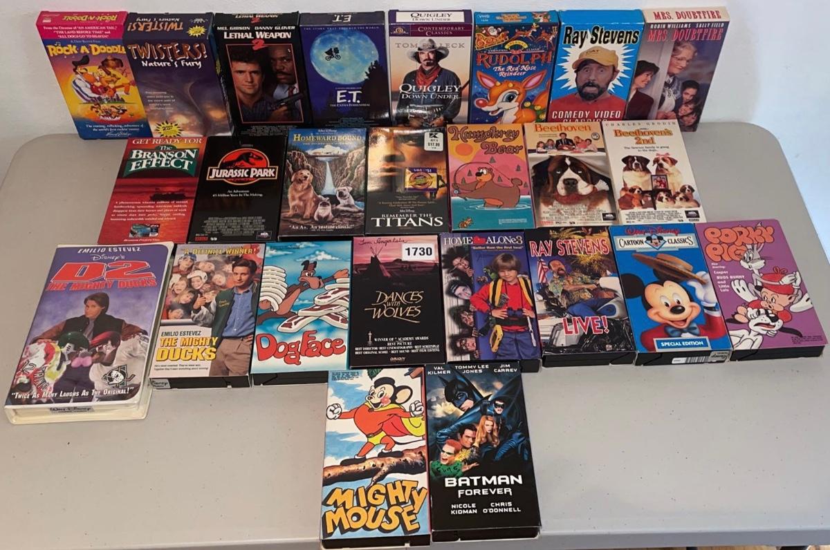 VCR Movie Bundle