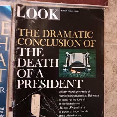 Look magazines The day JFK died - Flight from Dallas - The death of a president