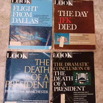 Look magazines The day JFK died - Flight from Dallas - The death of a president