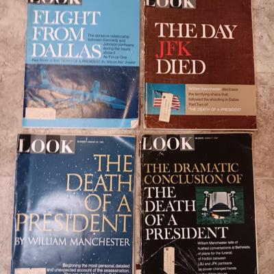 Look magazines The day JFK died - Flight from Dallas - The death of a president