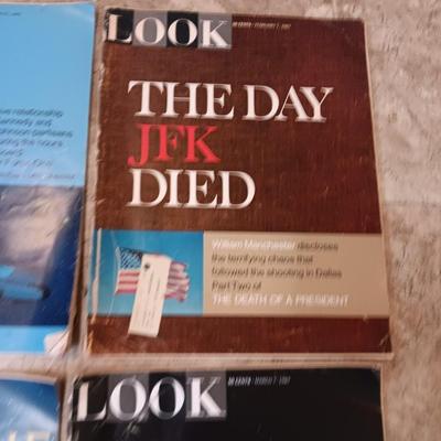 Look magazines The day JFK died - Flight from Dallas - The death of a president
