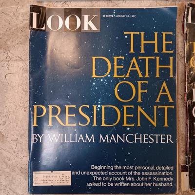 Look magazines The day JFK died - Flight from Dallas - The death of a president