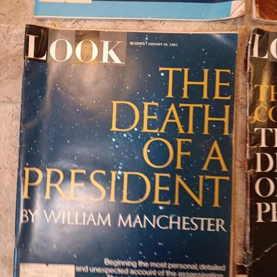 Look magazines The day JFK died - Flight from Dallas - The death of a president