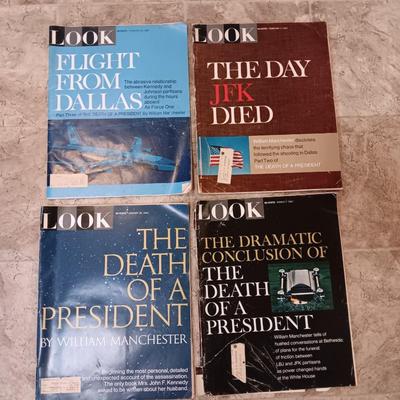 Look magazines The day JFK died - Flight from Dallas - The death of a president