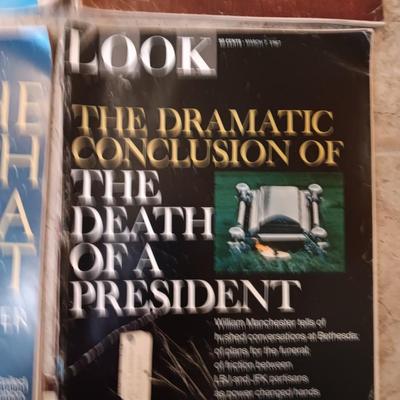 Look magazines The day JFK died - Flight from Dallas - The death of a president
