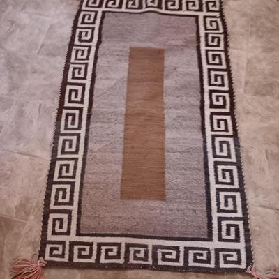 Woven Rug with neat design