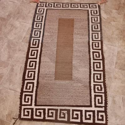 Woven Rug with neat design