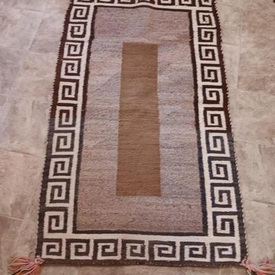 Woven Rug with neat design