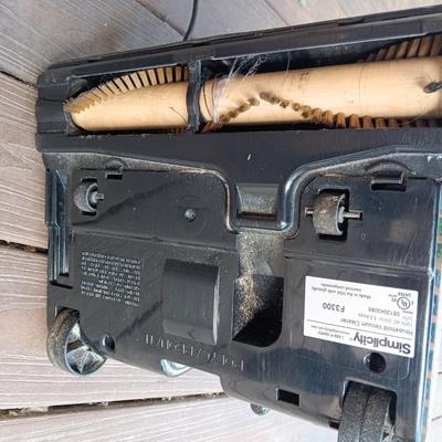 Wonderfully working Simplicity Freedom vacuum cleaner