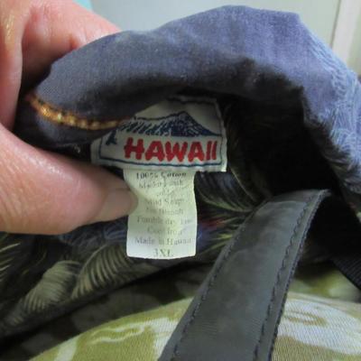 Lot 88: Vintage Men's Hawaiian Button Down Shirt, 3 XL, 100% Cotton