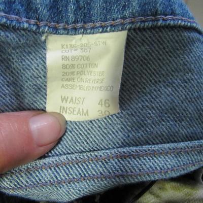 Lot 89: Vintage Men's Denim Jeans, 1980s, Comfort Action, 46/30