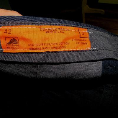 Lot 95: Vintage Men's 1970s Work Pants, Mercury Marine, 42, USA