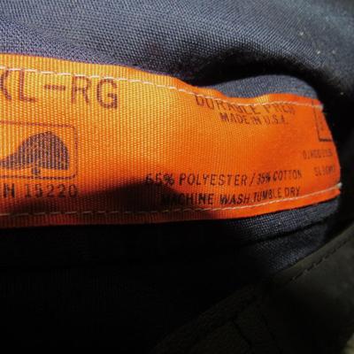 Lot 96: Heavyweight Long Sleeve 1970s Men's Work Shirt, Mercury Marine, XL-RG, #1