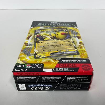 -183- POKÃ‰MON | Unopened Battle Deck Ampharos Cards