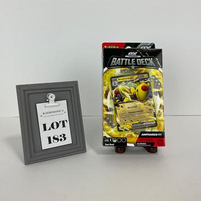 -183- POKÃ‰MON | Unopened Battle Deck Ampharos Cards