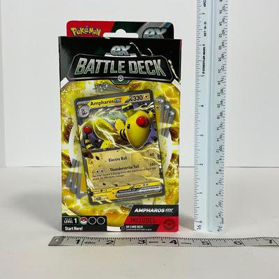 -183- POKÃ‰MON | Unopened Battle Deck Ampharos Cards