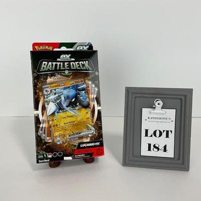 -184- POKÃ‰MON | Unopened Battle Deck Lucario PokÃ©mon Cards