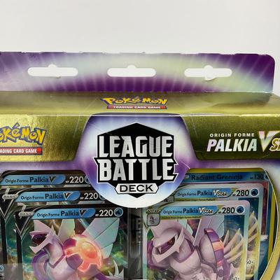 -185- POKÃ‰MON | League Battle Deck Palkia V Star Cards