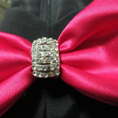 Lot 100: Wow! AJ Bari Vintage Dress With Colorful Bows, Size 8, Appr 1970-80s, Nice!