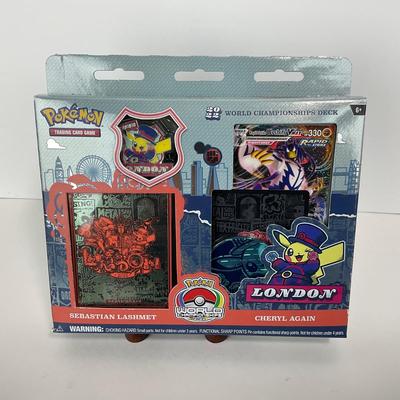 -186- POKÃ‰MON | World Championship Set London Edition Factory Sealed