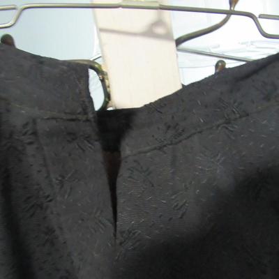 Lot 104: Antique Victorian All Black 3 Piece Top, Skirt, Jacket, SEE ALL 52 PHOTOS, Nice!