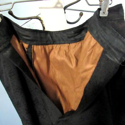 Lot 104: Antique Victorian All Black 3 Piece Top, Skirt, Jacket, SEE ALL 52 PHOTOS, Nice!
