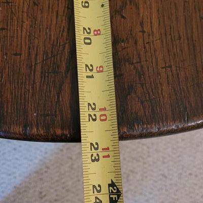 Folding Sides Wood Side Table