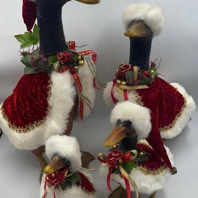 Holiday Duck Family