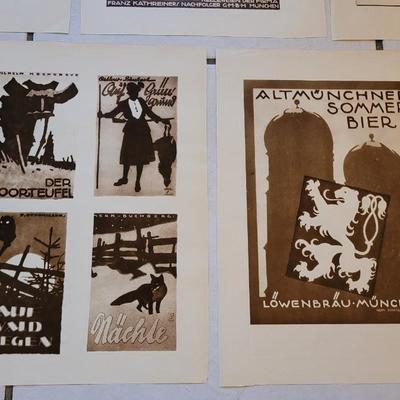 1920s Double Sided Advertisements