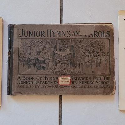 Antique & Vintage Hymn & Gospel Books