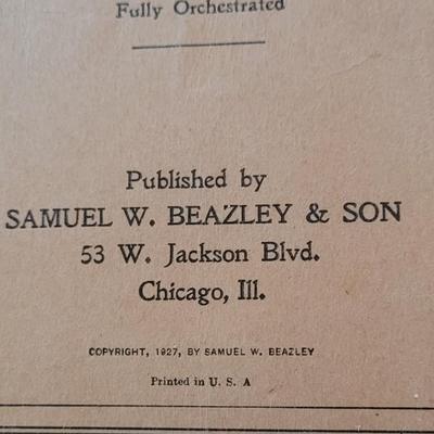 Antique & Vintage Hymn & Gospel Books