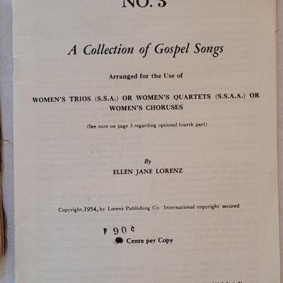 Antique & Vintage Hymn & Gospel Books