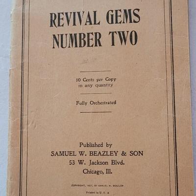 Antique & Vintage Hymn & Gospel Books