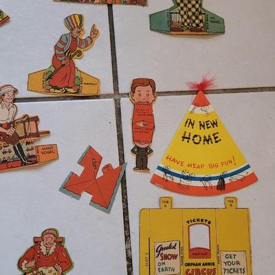 Old Orphan Annie Paper Doll Circus