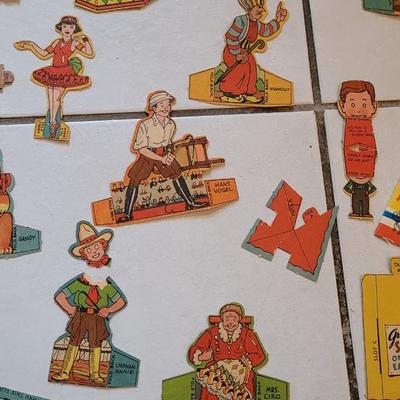 Old Orphan Annie Paper Doll Circus