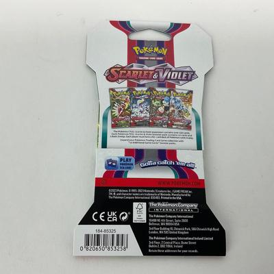 -189- POKÃ‰MON | Four Unopened PokÃ©mon Card Packs
