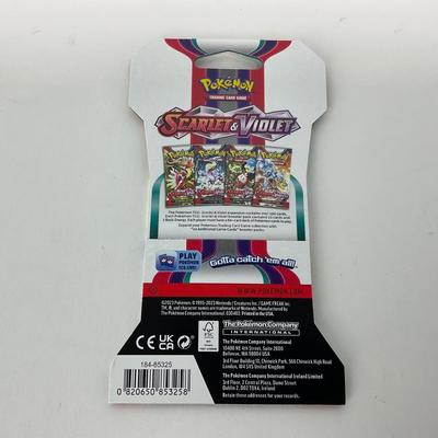 -189- POKÃ‰MON | Four Unopened PokÃ©mon Card Packs