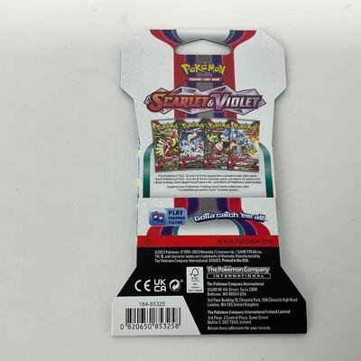 -189- POKÃ‰MON | Four Unopened PokÃ©mon Card Packs
