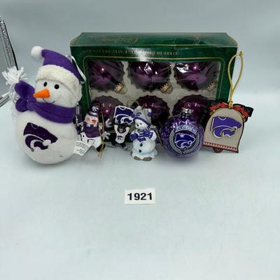 Christmas K-State ornament's