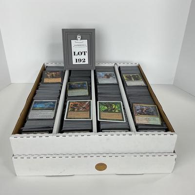 -192- COLLECTIBLE | Large Box Of Magic The Gathering Cards