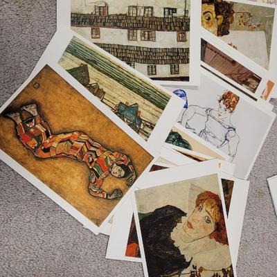 Vintage Art Postcards and Stationary
