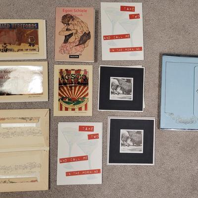 Vintage Art Postcards and Stationary