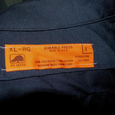 Lot 108:  Vintage 1970s Mercury Marine Work Shirt