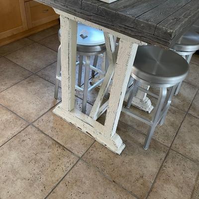 Farmhouse style kitchen island