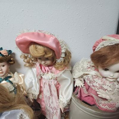 Porcelain dolls