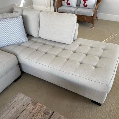 Contemporary sofa couch sectional CLEAN!!