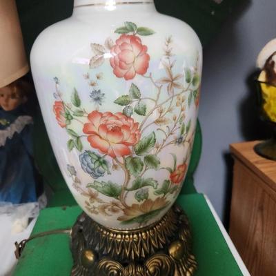 Floral lamp and medicine box